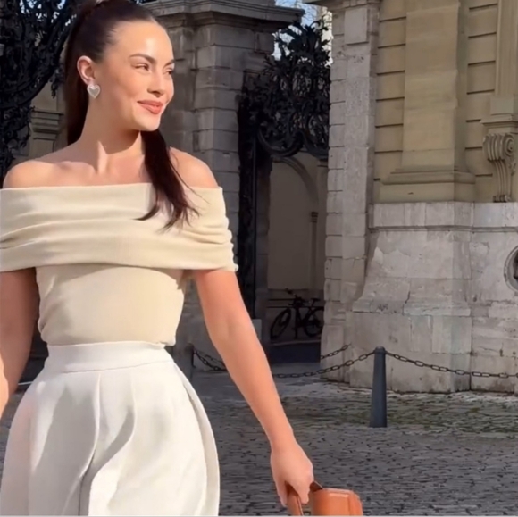 🎈LAST ONE! Zara off shoulder knit top - Picture 13 of 15